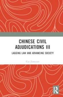 Image for Chinese Civil Adjudications III