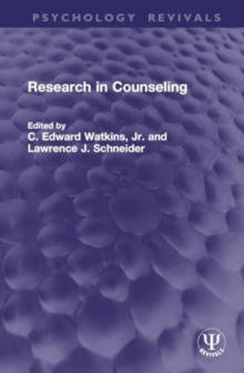 Image for Research in Counseling