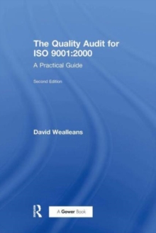 Image for The Quality Audit for ISO 9001:2000