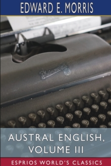 Image for Austral English, Volume III (Esprios Classics)