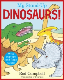 Image for My stand-up dinosaurs  : a pop-up lift-the-flap book