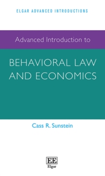 Image for Advanced Introduction to Behavioral Law and Economics