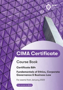 CIMA BA4 Fundamentals of Ethics, Corporate Governance and Business Law
