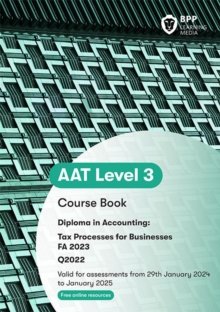 Image for AAT tax processes for businesses: Course book