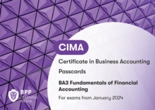 Image for CIMA BA3 fundamentals of financial accounting: Passcards
