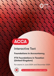 Image for FIA foundations in taxation FTX FA2023: Interactive text