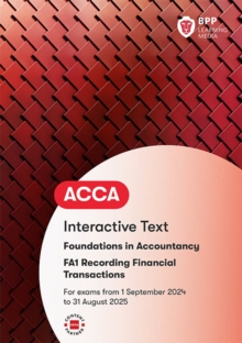 Image for FIA Recording Financial Transactions FA1