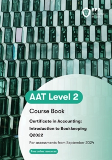 AAT Introduction to Bookkeeping: Course Book