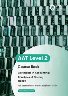 AAT Principles of Costing: Course Book
