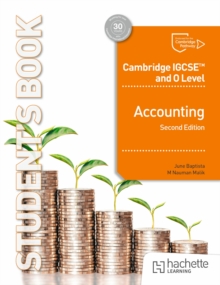 Cambridge IGCSE and O Level Accounting Second Edition - Baptista, June