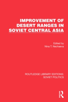 Image for Improvement of Desert Ranges in Soviet Central Asia