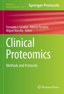Image for Clinical Proteomics: Methods and Protocols