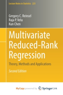 Image for Multivariate Reduced-Rank Regression
