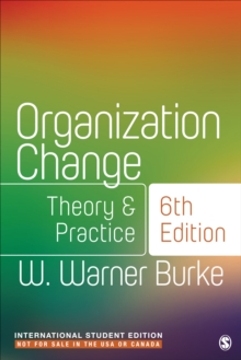 Image for Organization Change - International Student Edition : Theory and Practice