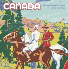 Canada: Vintage Travel Posters 2026 Wall Calendar