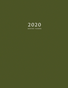 2020 Monthly Planner