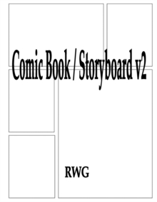 Image for Comic Book / Storyboard v2 : 100 Pages 8.5" X 11"