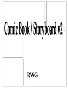 Image for Comic Book / Storyboard v2 : 200 Pages 8.5" X 11"