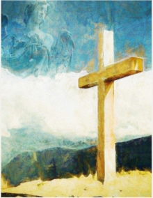 Image for The Cross Christian Inspirational Notebook : 100 Pages 8.5" X 11" Wide Ruled Line Paper