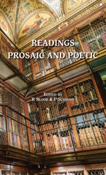 Image for Readings Prosaic and Poetic