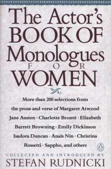 Image for The Actor's Book of Monologues for Women from Non-Dramatic Sources