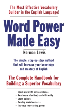 Image for Word power made easy  : the complete handbook for building a superior vocabulary