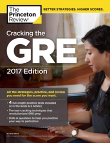Image for Cracking The Gre With 4 Practice Tests, 2017 Edition