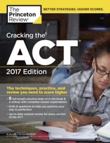 Image for Cracking the ACT with 6 practice tests