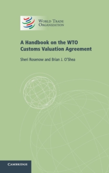 Image for A handbook on the WTO Customs Valuation Agreement