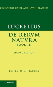 Image for De rerum natura, III