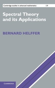 Spectral Theory and its Applications