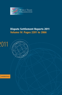 Dispute Settlement Reports 2011: Volume 4, Pages 2201-2866