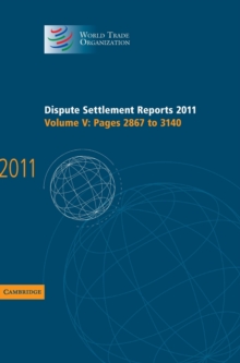 Dispute Settlement Reports 2011: Volume 5, Pages 2867-3140