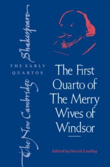 Image for The First Quarto of 'The Merry Wives of Windsor'
