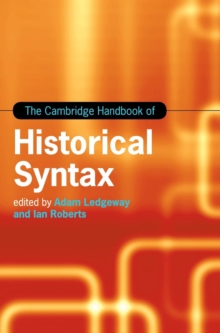 Cambridge Handbook of Historical Syntax