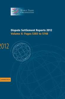 Dispute Settlement Reports 2012: Volume 10, Pages 5303-5748