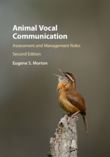 Image for Animal vocal communication  : assessment and management roles