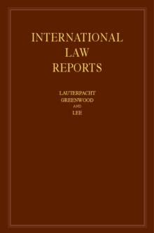 International Law Reports: Volume 164