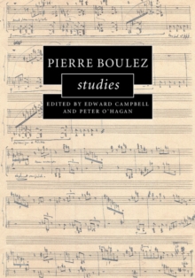 Image for Pierre Boulez Studies