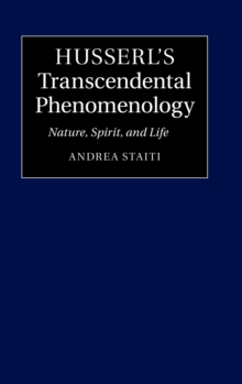 Husserl's Transcendental Phenomenology