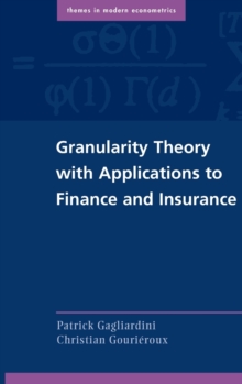 Image for Granularity theory with applications to finance and insurance