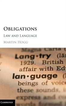 Image for Obligations  : law and language