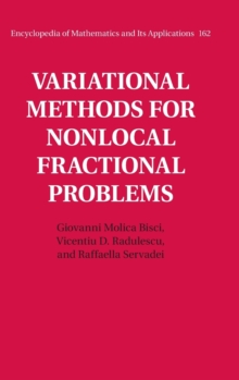 Image for Variational methods for nonlocal fractional problems