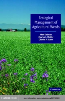 Image for Ecological management of agricultural weeds