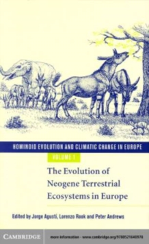 Image for Hominoid evolution and climatic change in Europe.:  (Evolution of neogene terrestrial ecosystems in Europe)