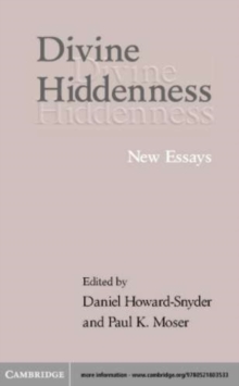 Image for Divine hiddenness: new essays