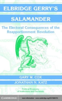 Image for Elbridge Gerry's salamander: the electoral consequences of the reapportionment revolution