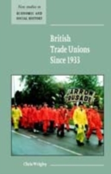 Image for British trade unions since 1933
