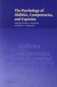 Image for The psychology of abilities, competencies, and expertise