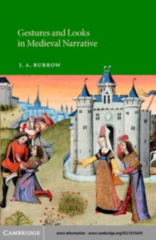 Image for Gestures and looks in medieval narrative